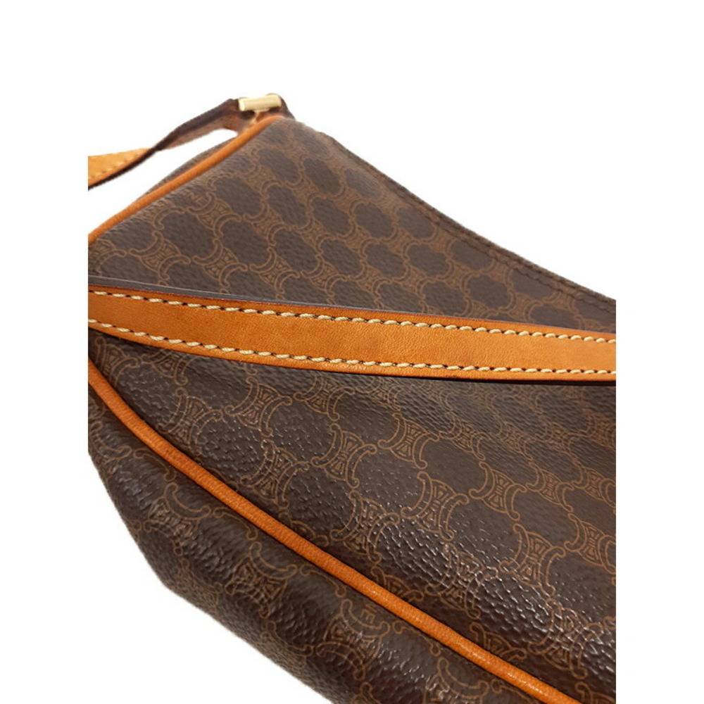 Celine Macadam Handbag Bag Shoulder Semi - Picture 8 of 9